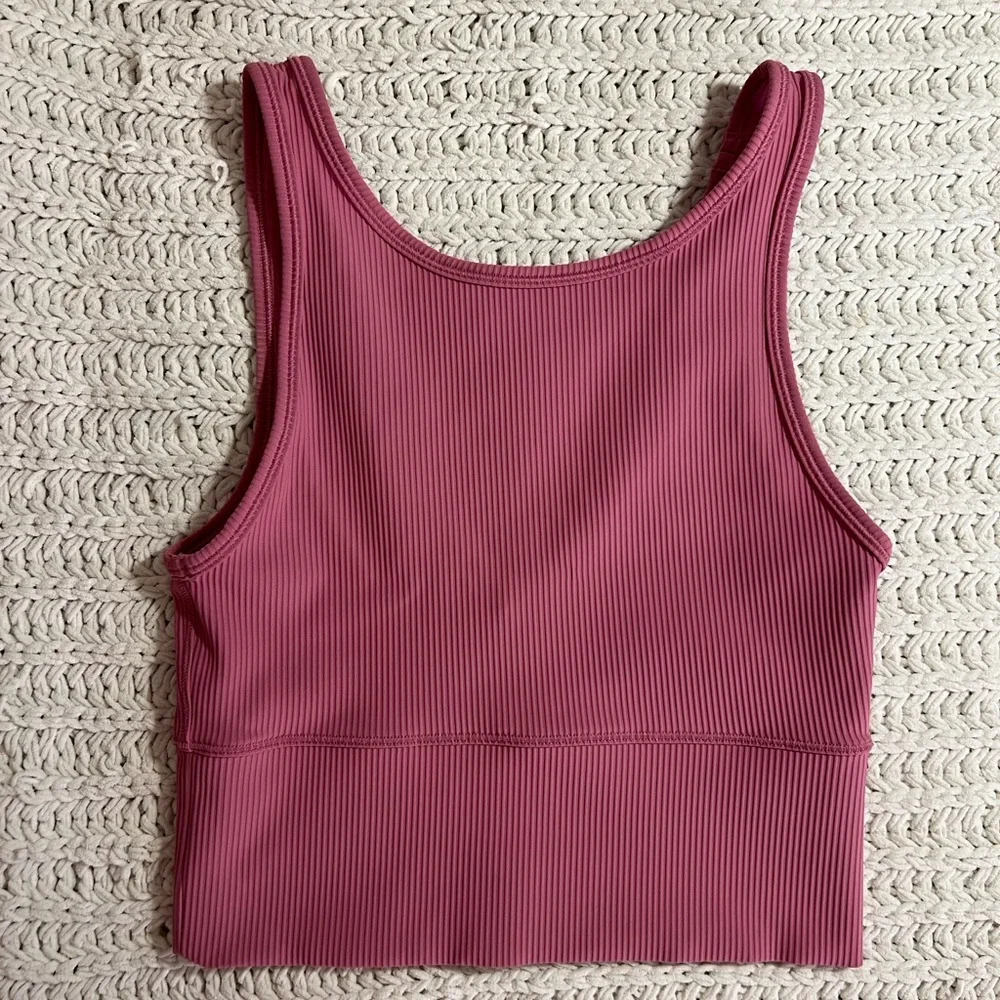 lululemon athletica Ribbed Top in Pink - Picture 4 of 4